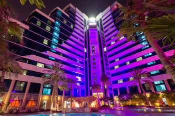 Hotel Front - Evening or Night